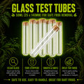 50ml Glass Test Tubes 25 x 140mm