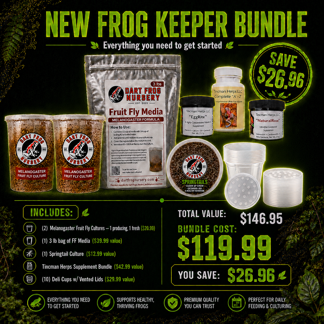 "New Frog Keeper" Bundle