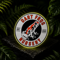Dart Frog Nursery Logo Sticker